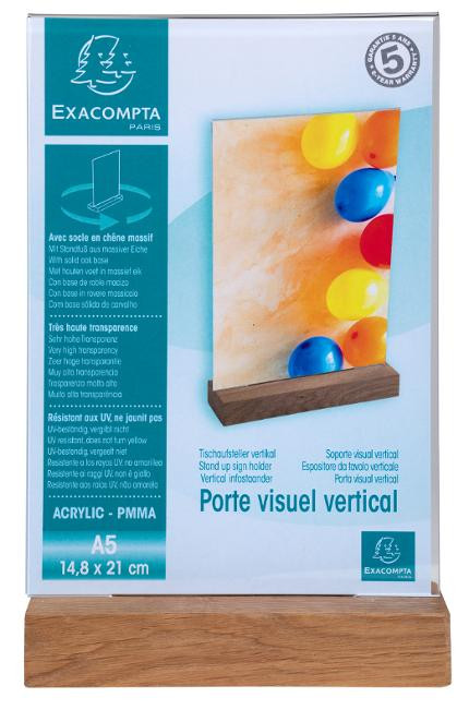 BildeMenyholder Exacompta Trebase A5