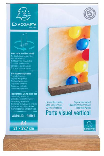 BildeMenyholder Exacompta Trebase A4