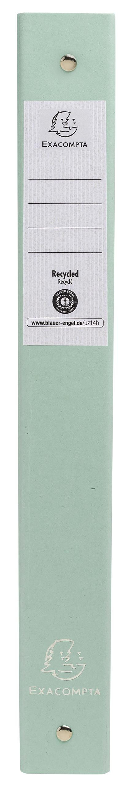 Ringperm Exacompta Autentik A4 4R Grønn