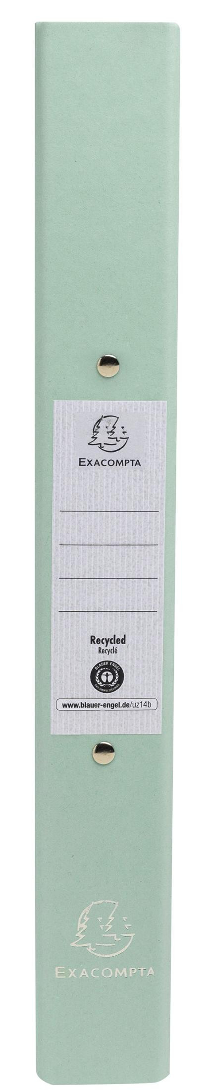 Ringperm Exacompta Autentik A4 2R Grønn