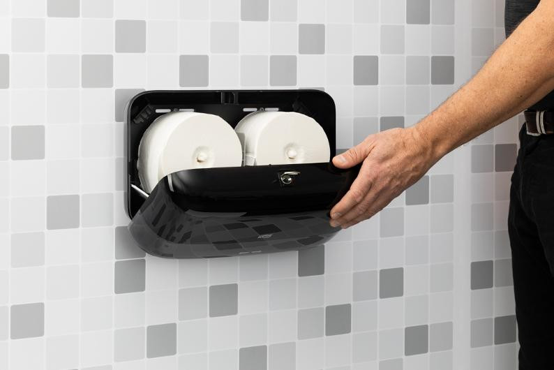 Dispenser Tork Optis Tw T7 Toa 2Rl Sort