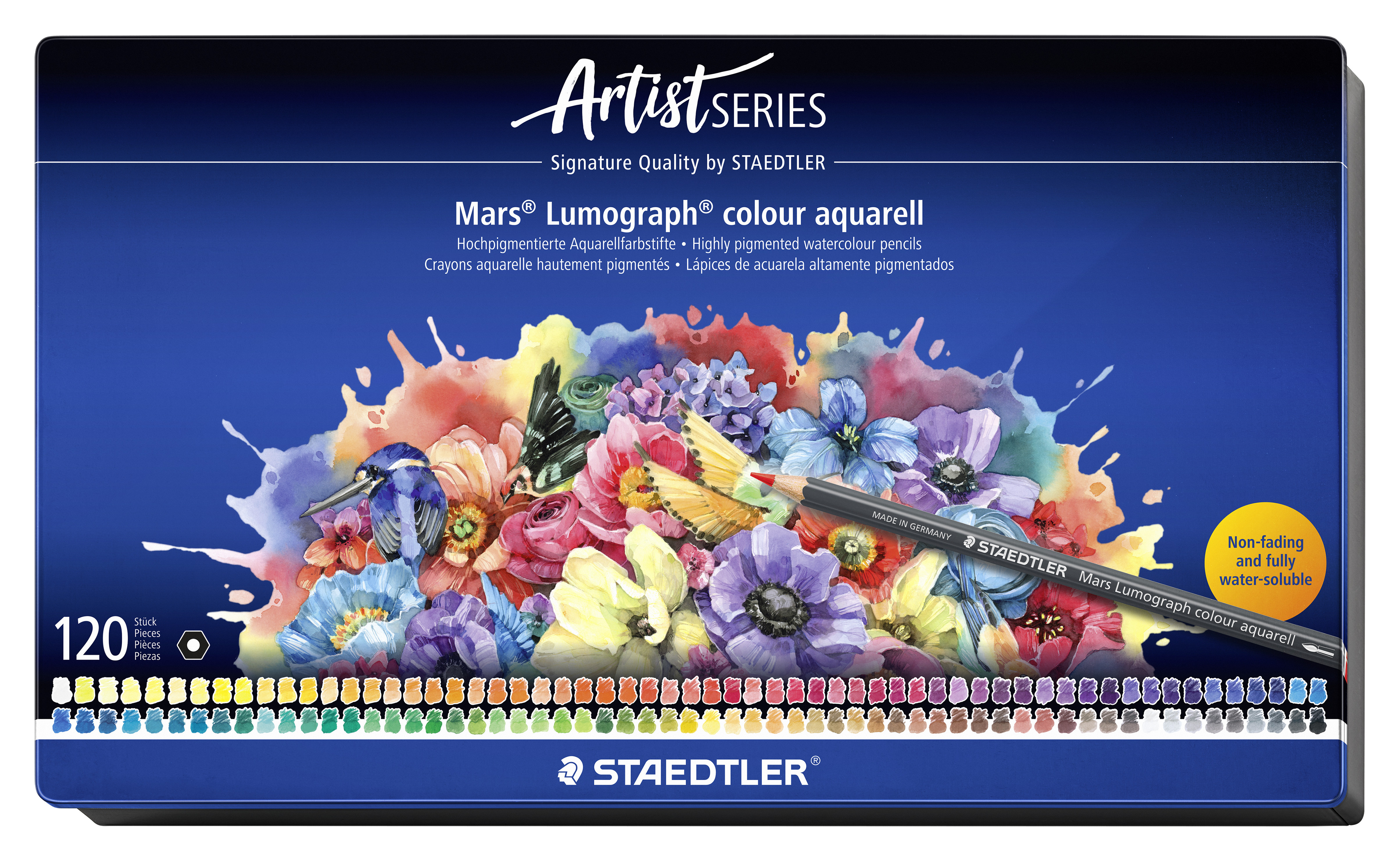 BildeSTAEDTLER Coloured pencil Mars Lumograph Aqua ass (120)