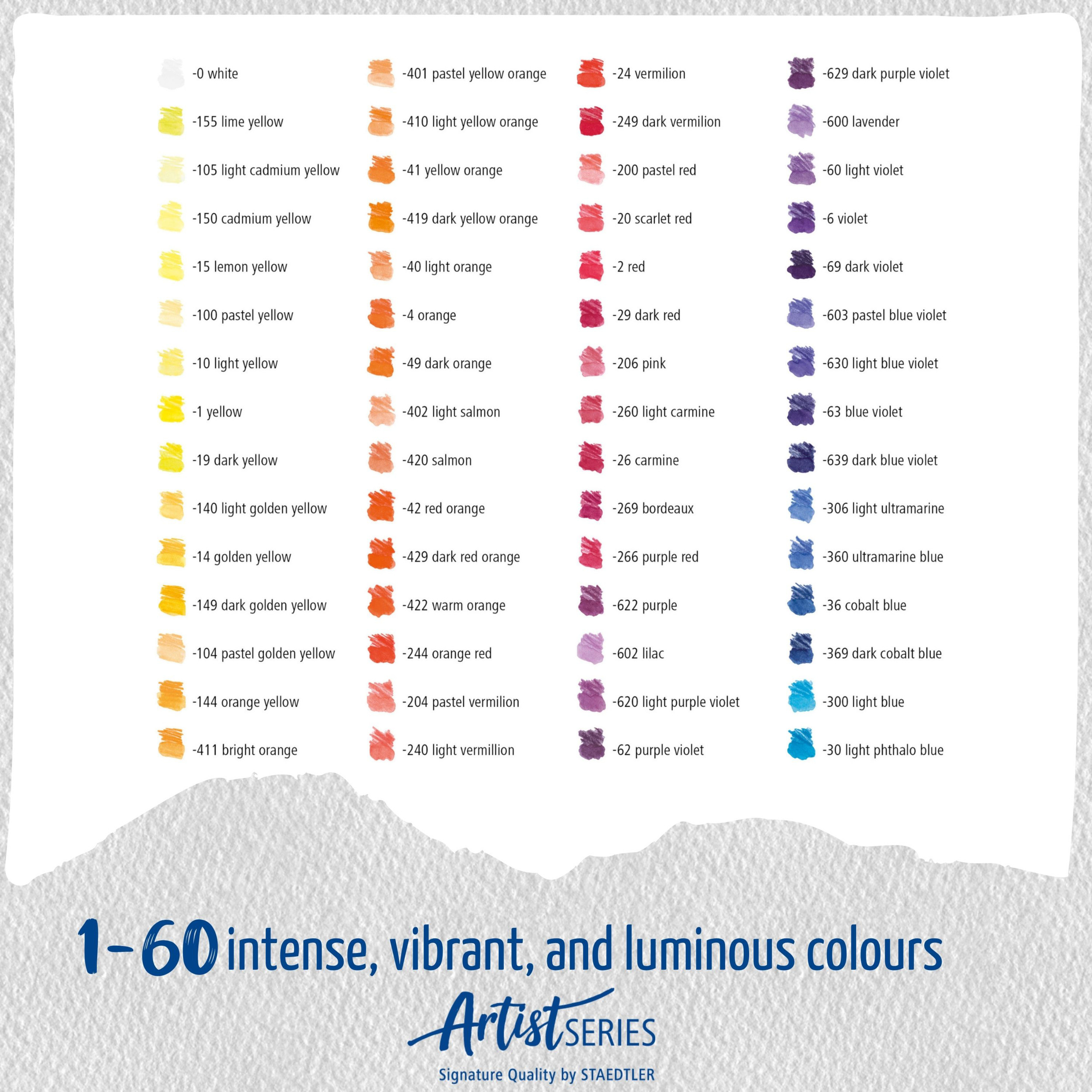 STAEDTLER Coloured pencil Mars Lumograph Aqua ass (120)