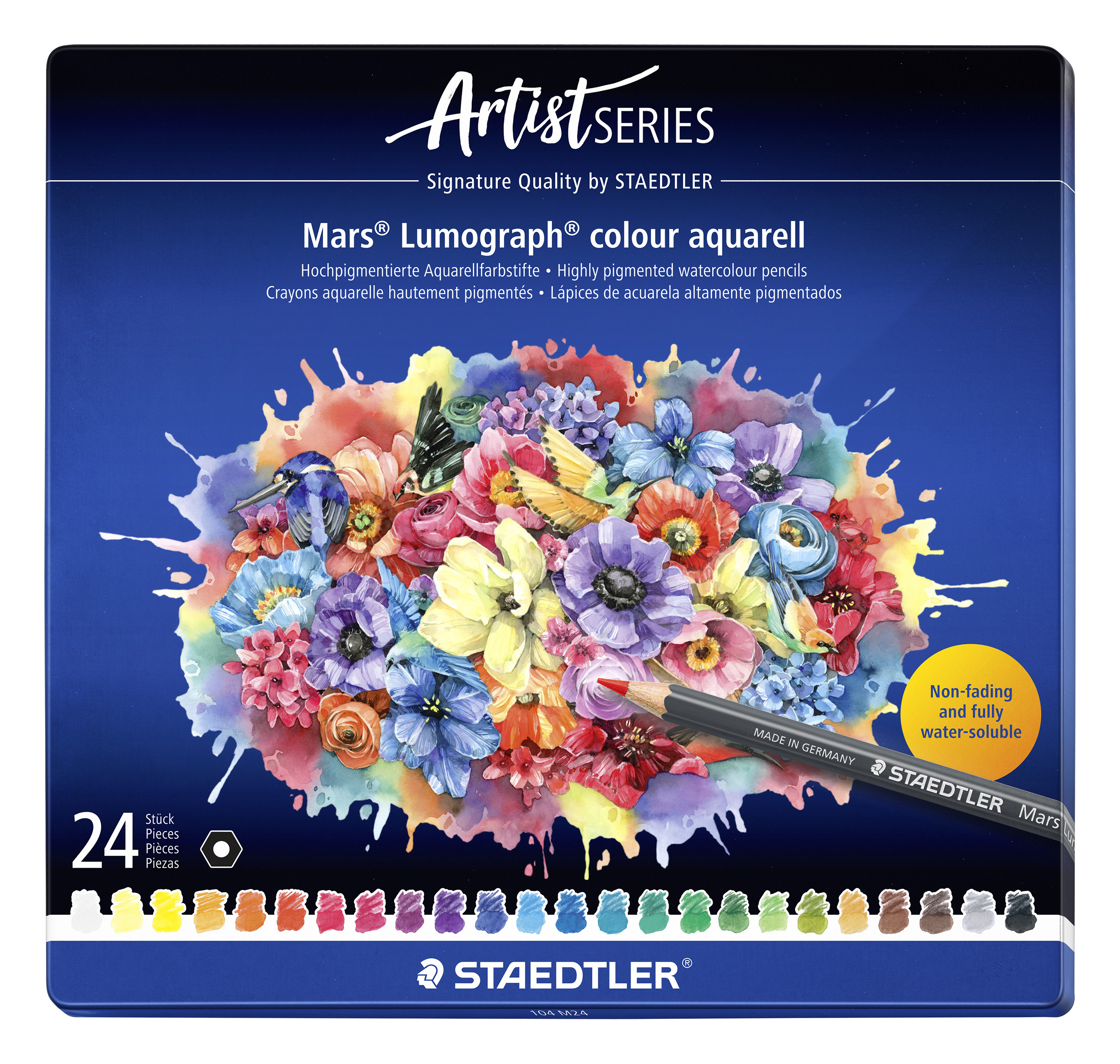 BildeSTAEDTLER Coloured pencil Mars Lumograph Aqua ass (24)