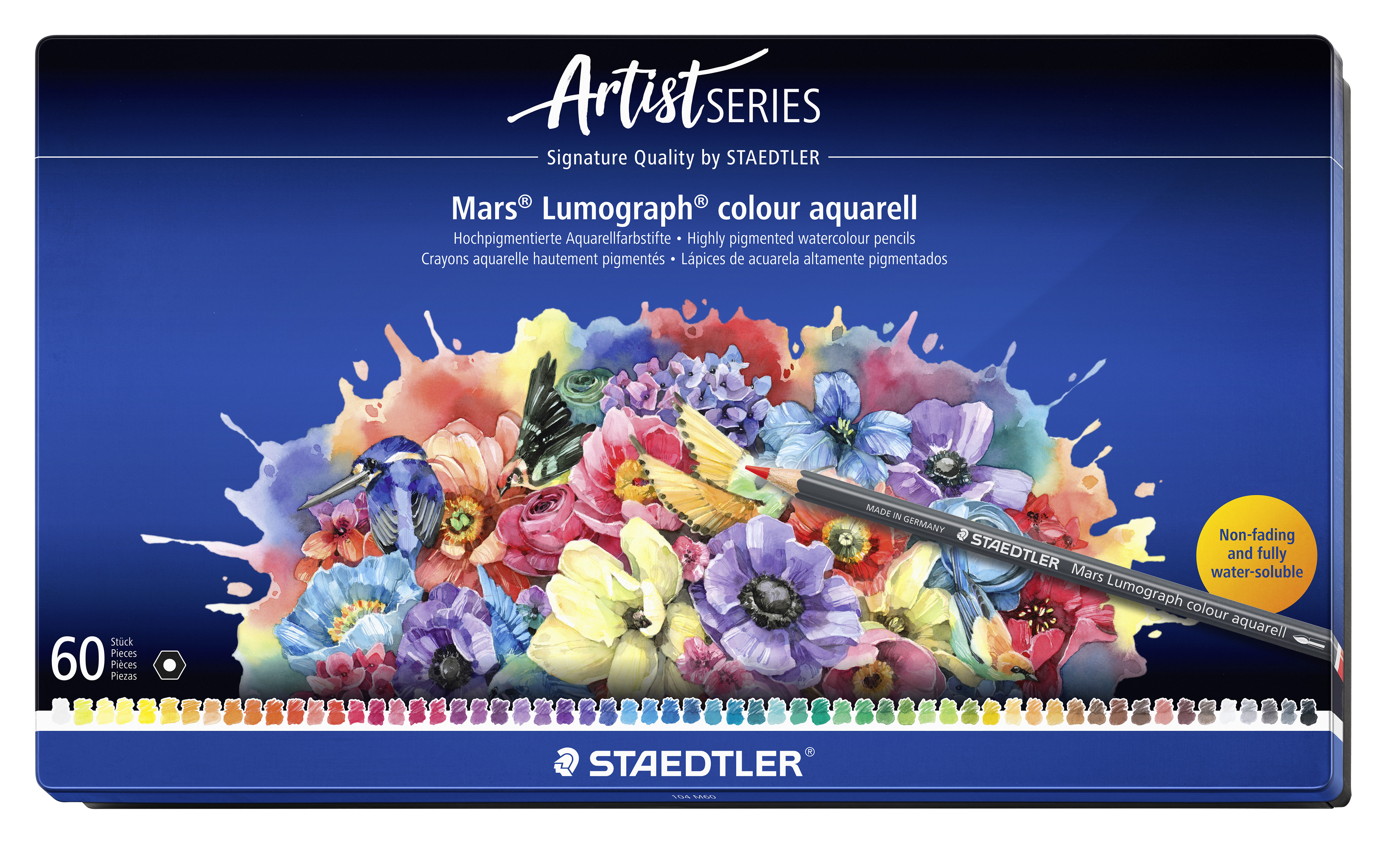 BildeSTAEDTLER Coloured pencil Mars Lumograph Aqua ass (60)