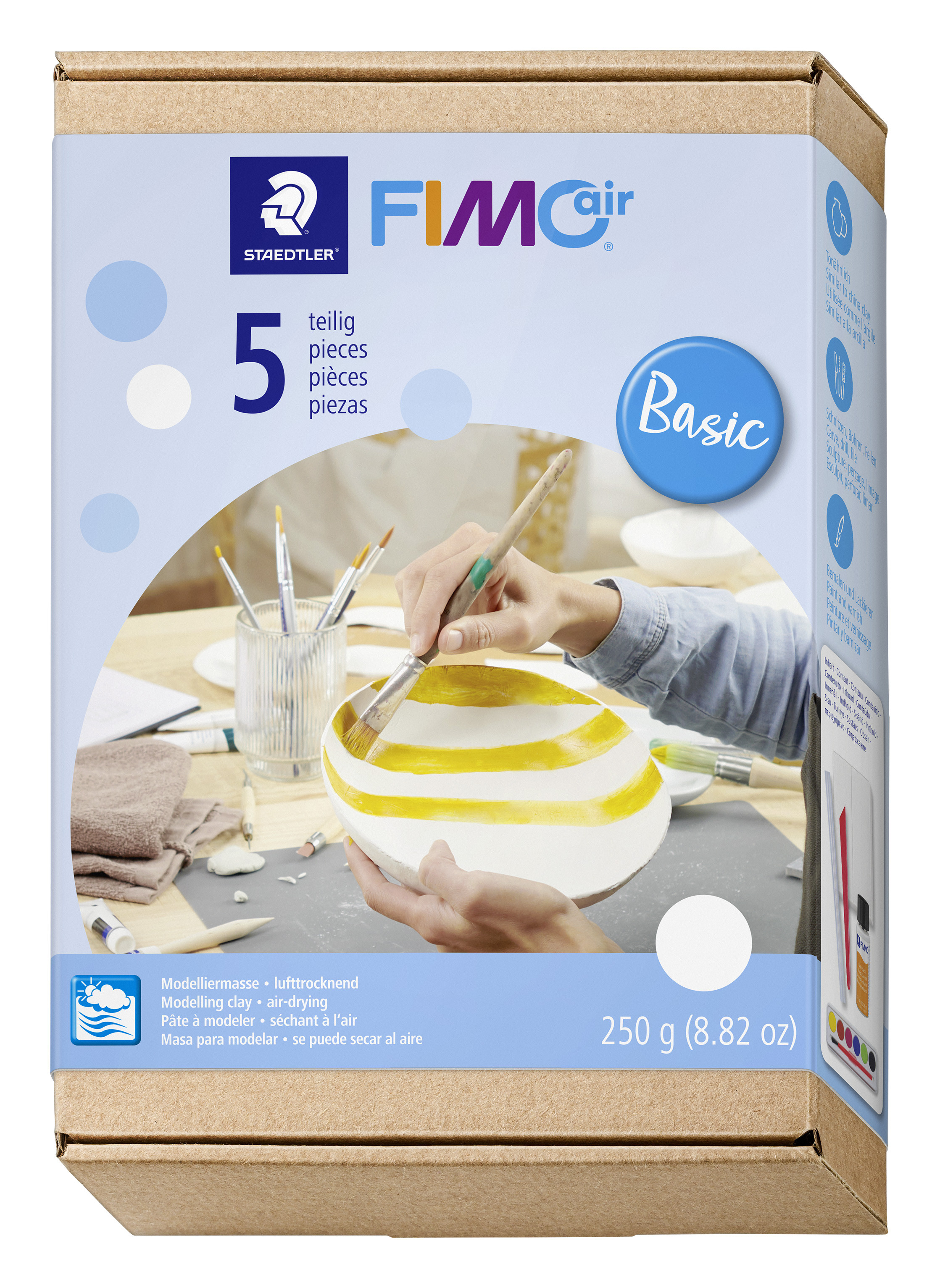 BildeSTAEDTLER Modeling clay Fimo Air mixed set Basic