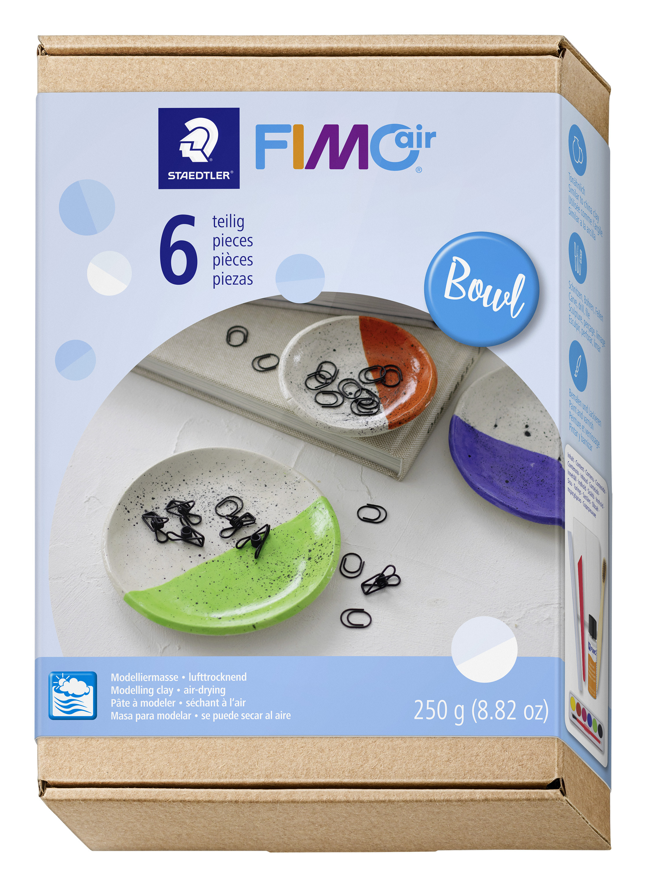 BildeSTAEDTLER Modeling clay Fimo Air mixed set Bowl