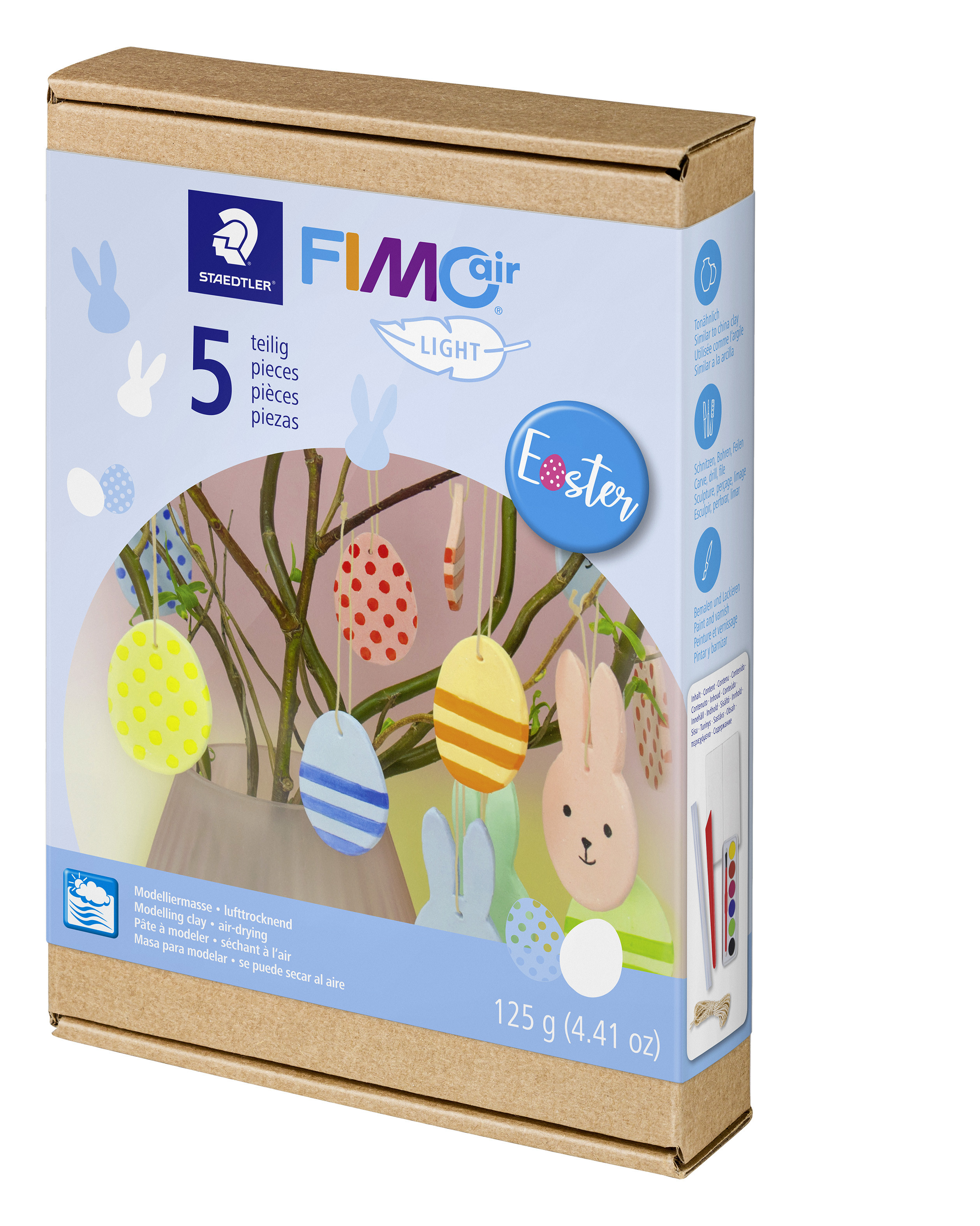 STAEDTLER Modeling clay Fimo Air mixed set Easter