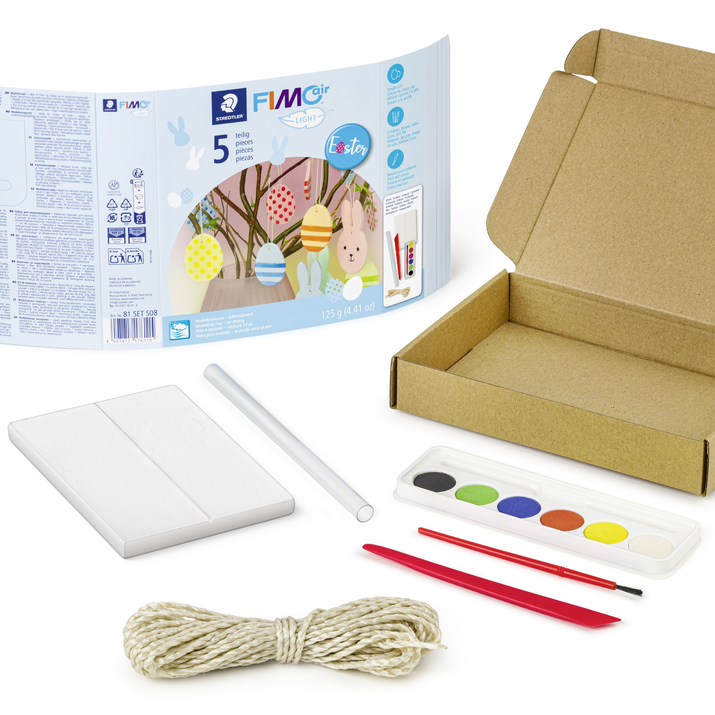 STAEDTLER Modeling clay Fimo Air mixed set Easter