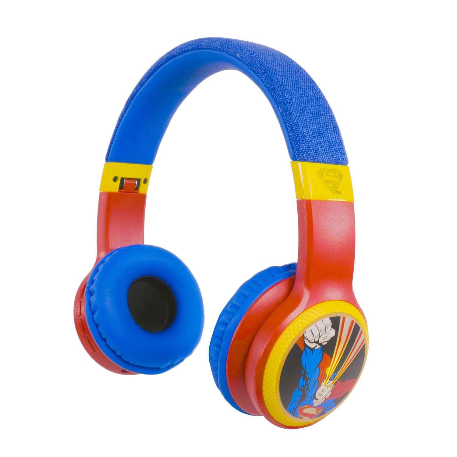 SUPERMAN Headphone Wireless LED On-Ear