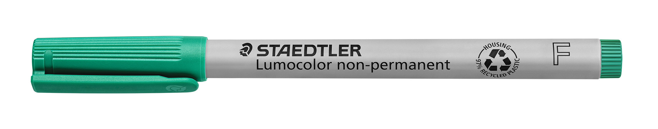 STAEDTLER Merkepenn Lumocolor Ikke-perm. 0.6mm grnn