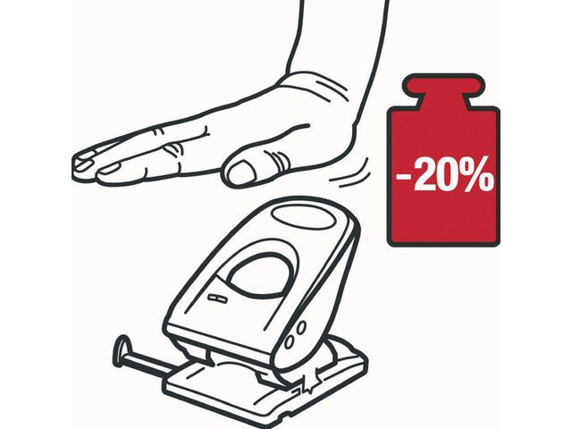 Leitz Hullemaskin  5138 2-hull/40ark sort