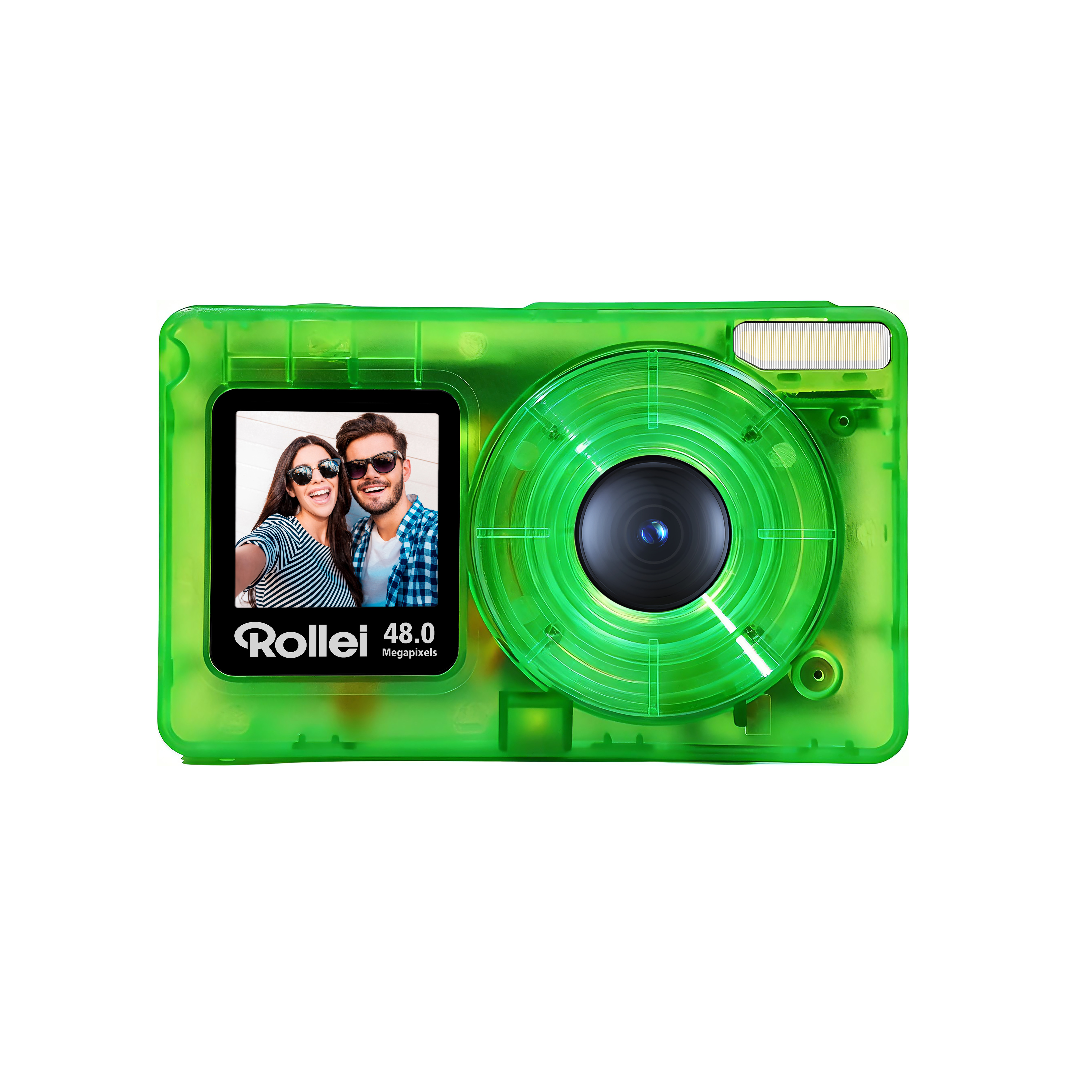 BildeROLLEI Compactline Pocket Transparent Green