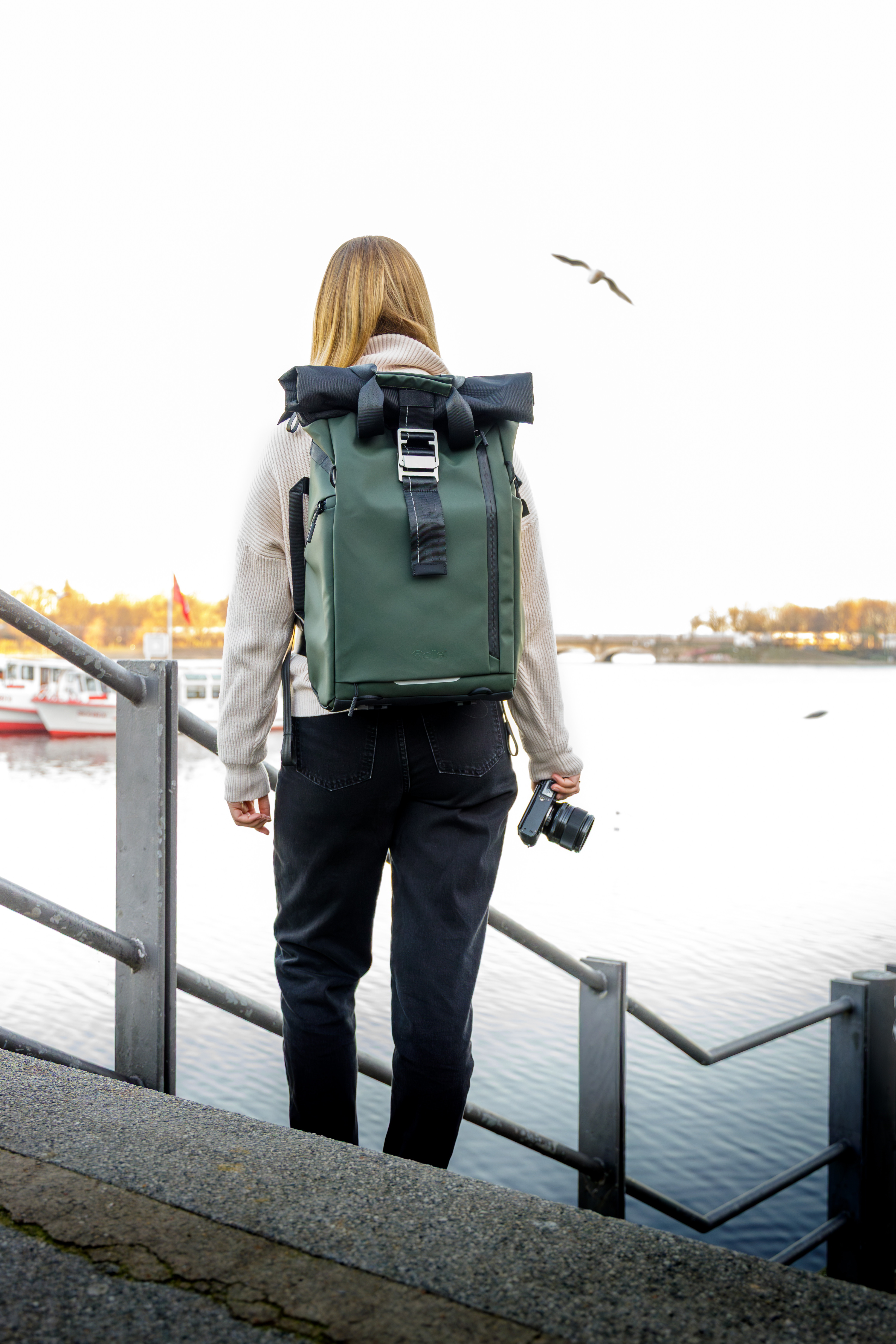 BildeROLLEI Fotoliner Ocean Rolltop Green