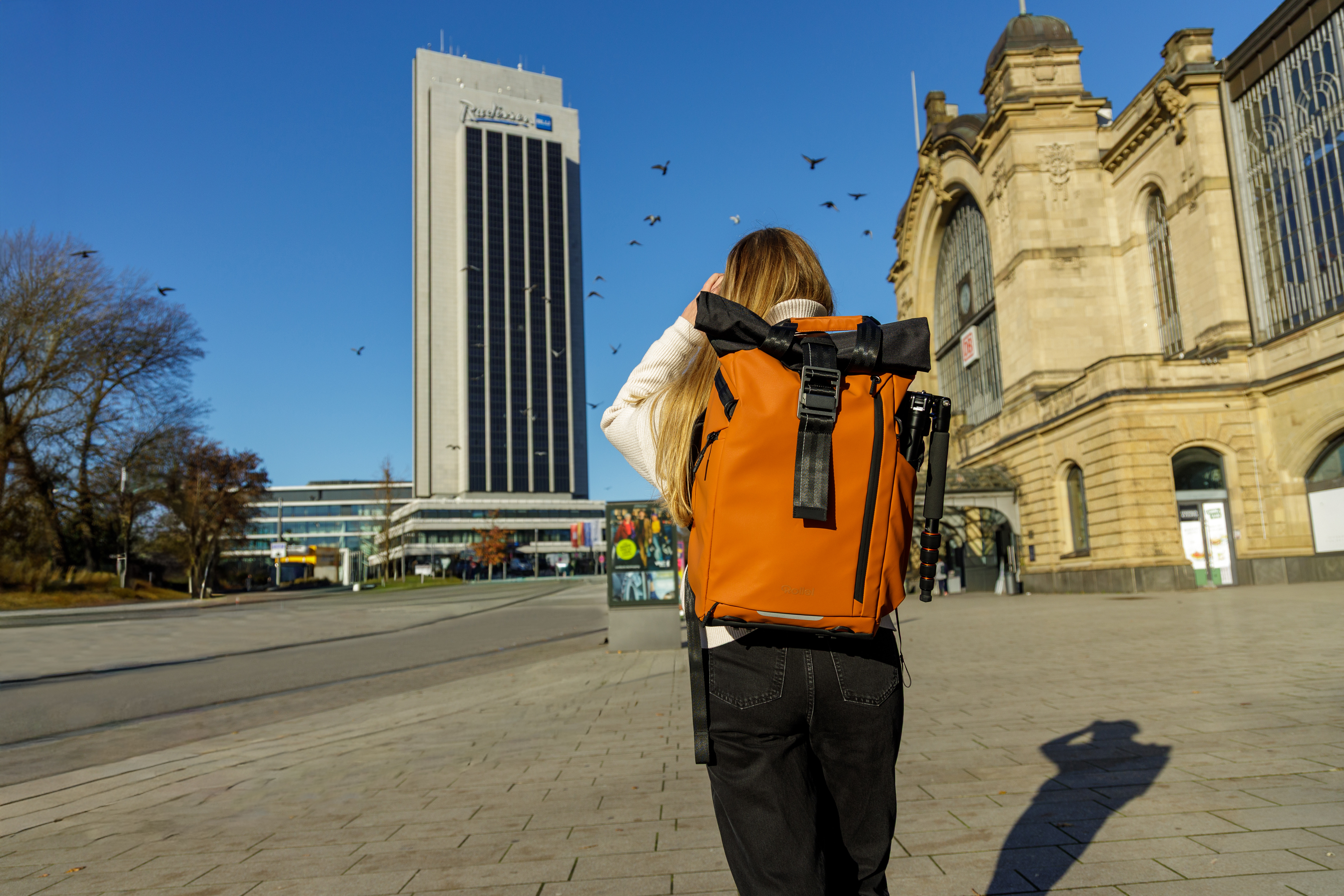 BildeROLLEI Fotoliner Ocean Rolltop Orange