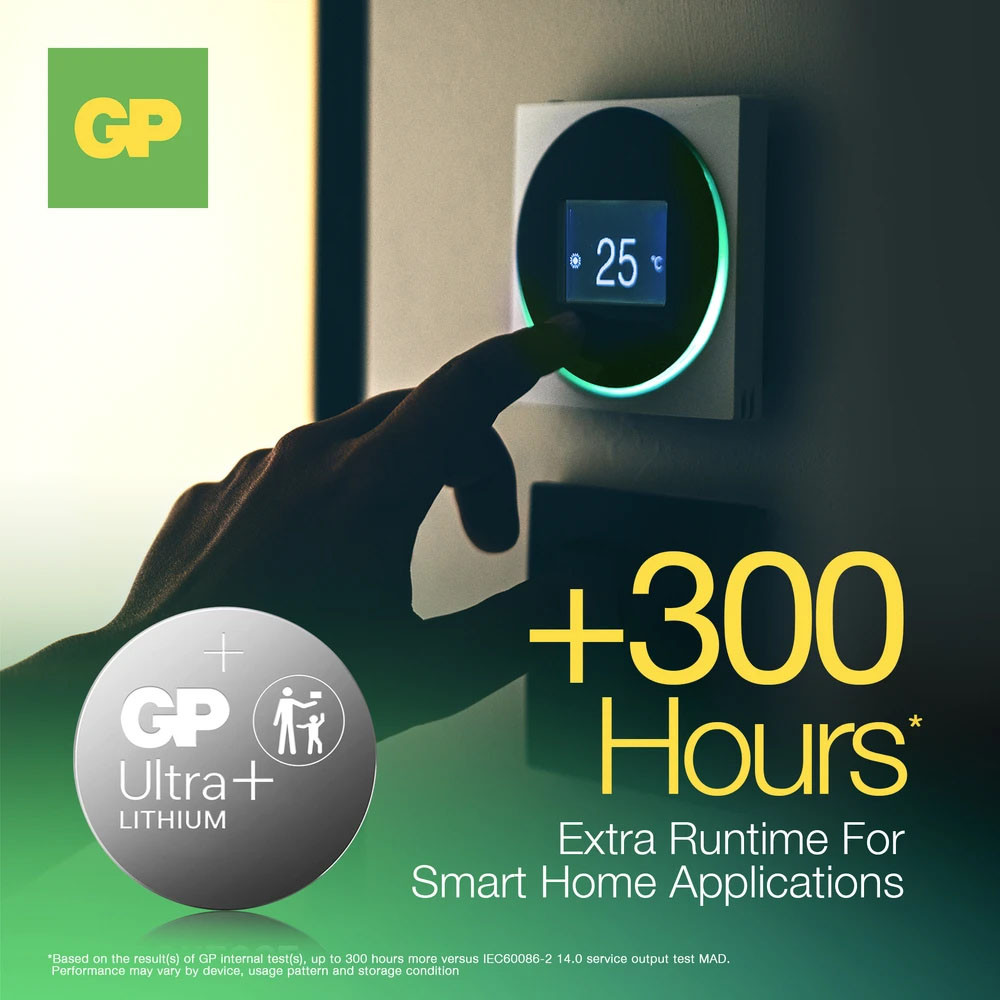 GP Lithium Coin Cell CR2025 4-pack