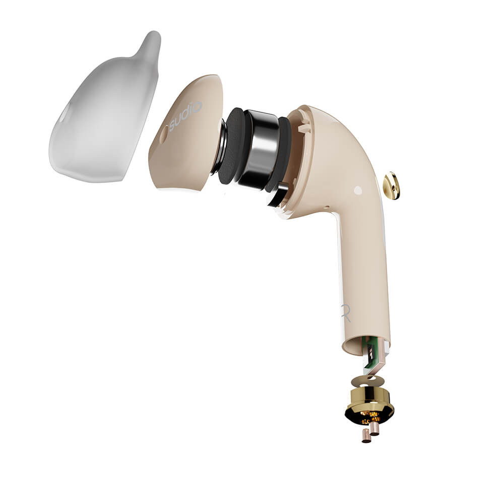 SUDIO Hodetelefon NIO True Wireless In-Ear Sand Mic