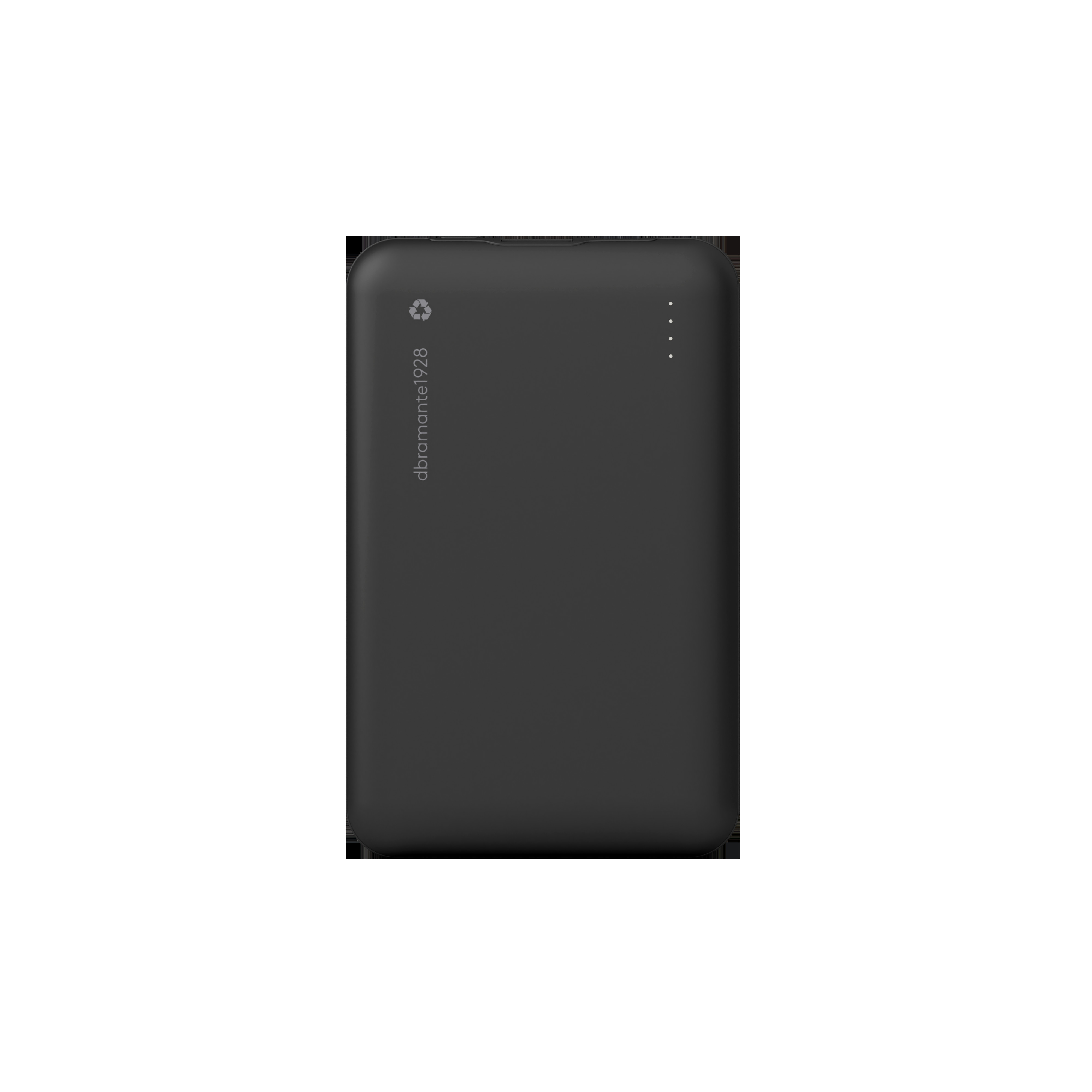 DBRAMANTE re-charge - Power Bank 10K - Black