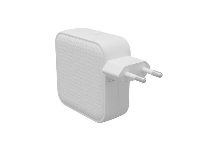 Vegglader Hyper 70W 3Xusb-C+Usb-A W
