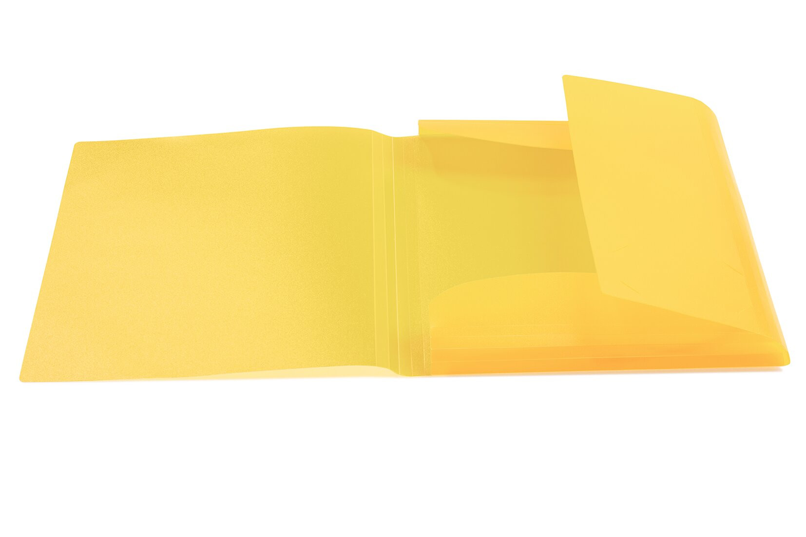 Herma Strikkmappe A4 PP-plast gul