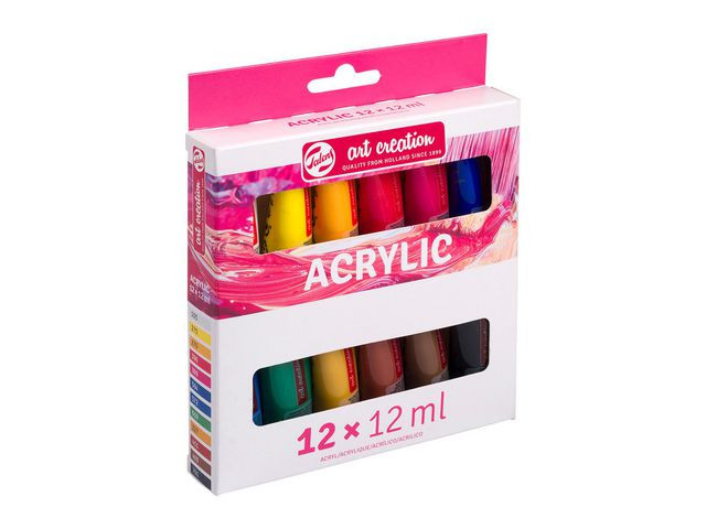 Akrylmaling Artcreation Sett 12Ml (12 stk)