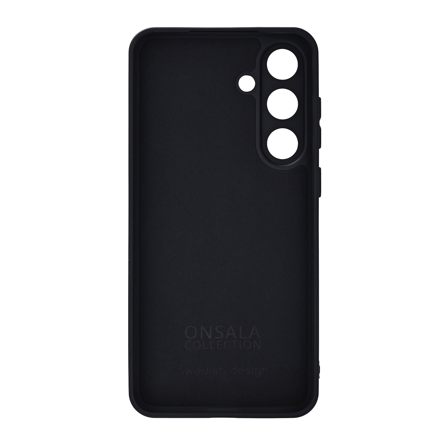 ONSALA Back Silicone Touch Recycled Samsung Galaxy S25 FE 5G Black