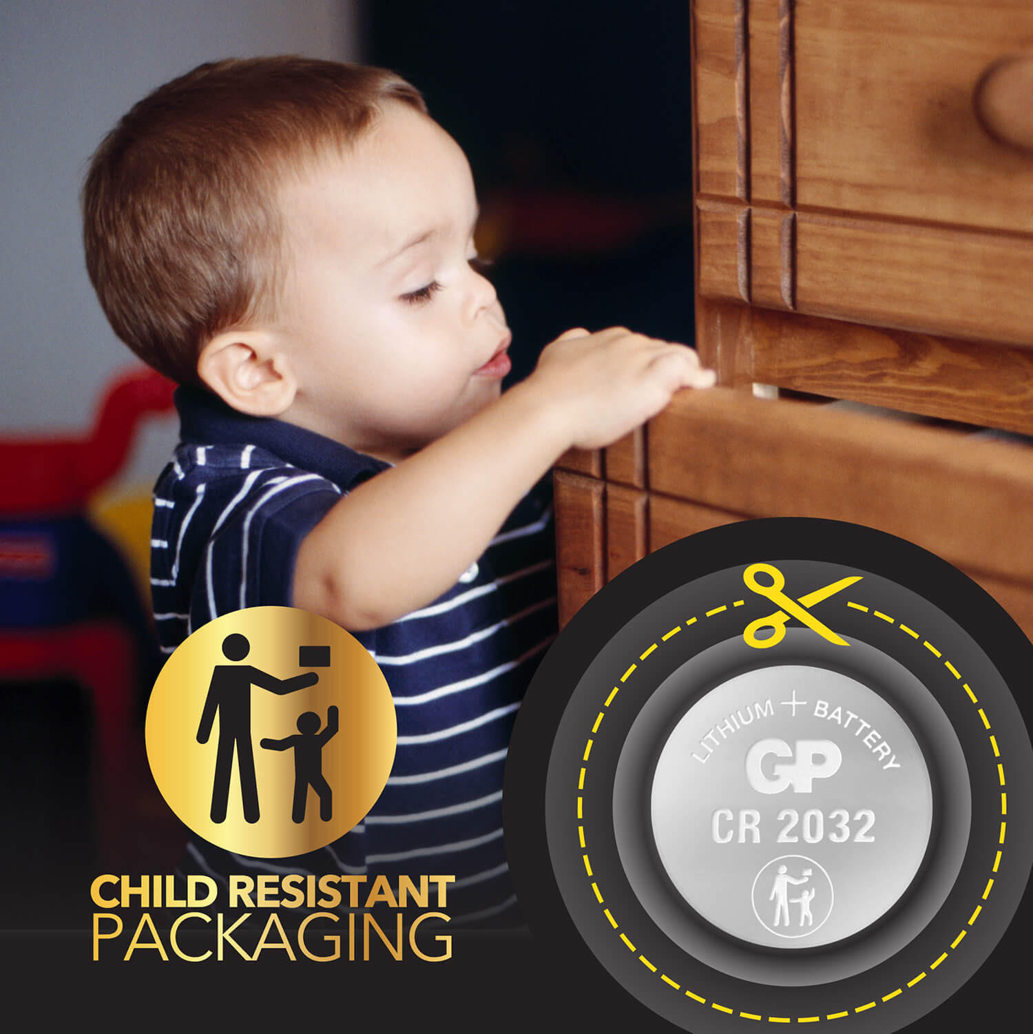 BildeGP Lithium Coin Cell CR2032 1-pack