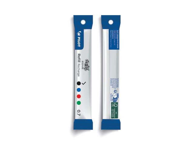Refill Pilot Frixion Zone 0,7Mm Sort