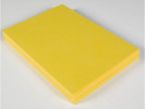 Dekorasjonskartong A4 220G Gul (100 stk)