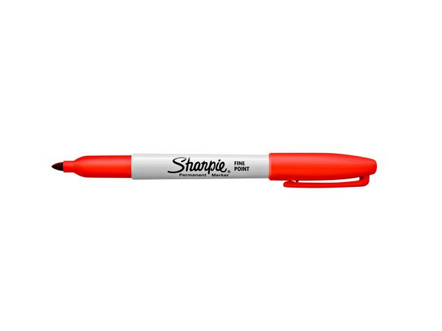 BildeMerkepenn Sharpie F Rød (12 stk)