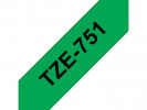 Brother TZe tape 24mmx8m black/green