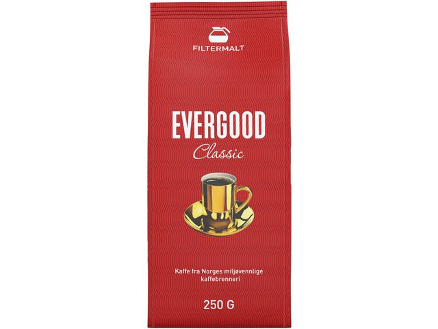 BildeKaffe Evergood Filtermalt 250G (24 poser)