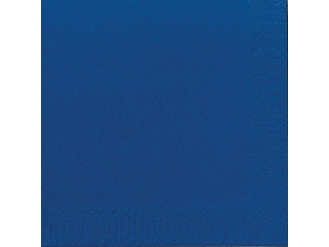 BildeServiett Duni 3L 40Cm Mørk Blå (125 stk)