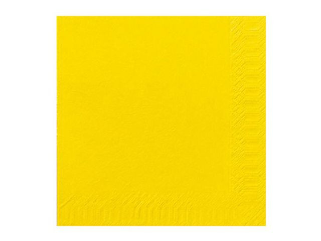 BildeServiett Duni 3L 33Cm Gul (125 stk)