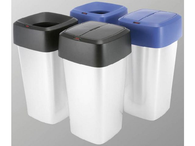 Avfallsbeholder Vileda Iris 60L Firkant. (4 stk)