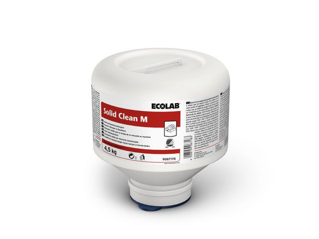 BildeMaskinoppvask Ecolab Solid M 4,5Kg (4 stk)