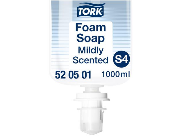 BildeSkumsåpe Tork Mild Parfymert S4 1L (6 stk)