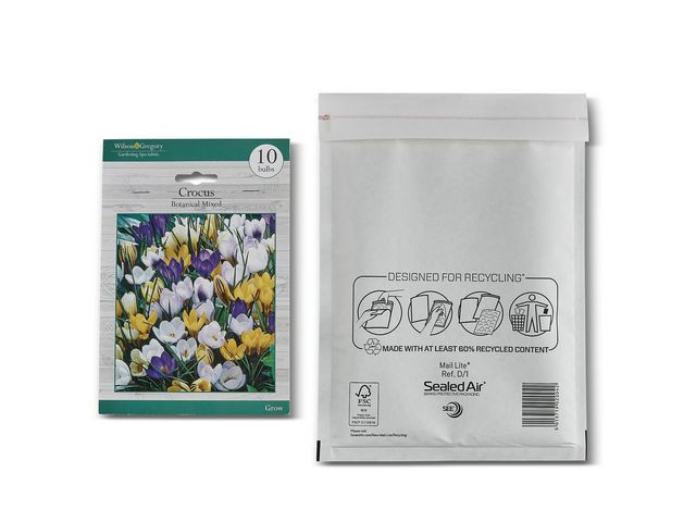 Boblekonvolutt Ml D/1 18X26Cm (100 stk)