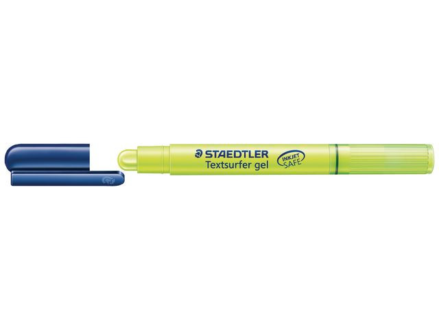 Tekstmarker Staedtler Gel Gul (10 stk)