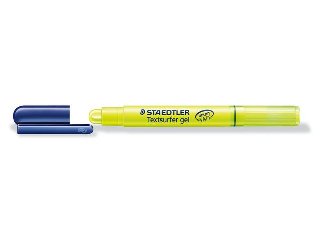 BildeTekstmarker Staedtler Gel Gul (10 stk)