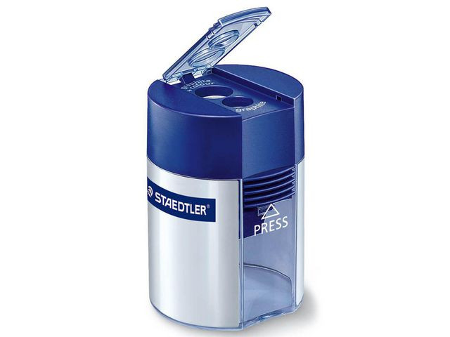 Blyantspisser Staedtler 512 Dobbel Blå (10 stk)