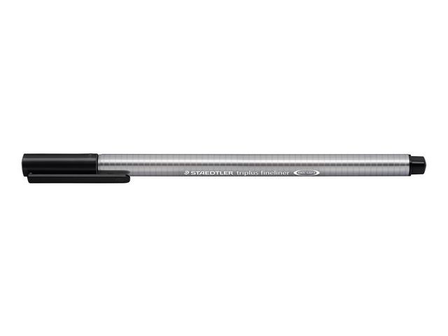BildeFiberpenn Staedtler Triplus 0,3Mm Sort (10 stk)