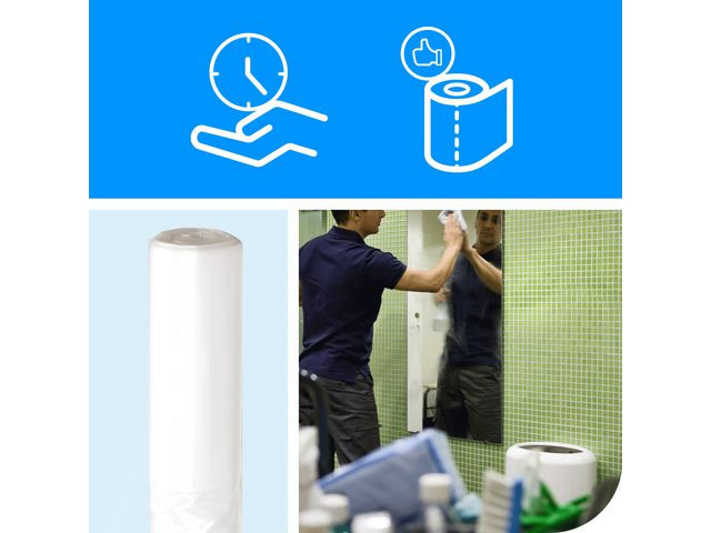 Avfallspose Tork 50L B1 Klar (25 stk/rull, 10 ruller)