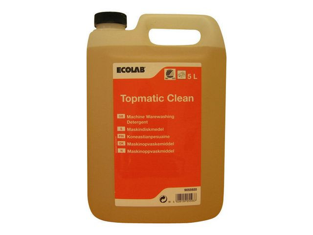 Maskinoppvask Ecolab Topmatic Clean 5L (3 stk)