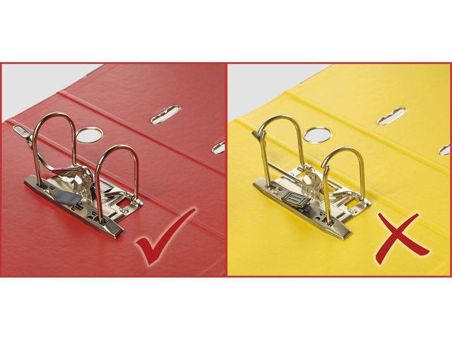 Brevordner Esselte No1 A4 75Mm Sk. Sort (10 stk)