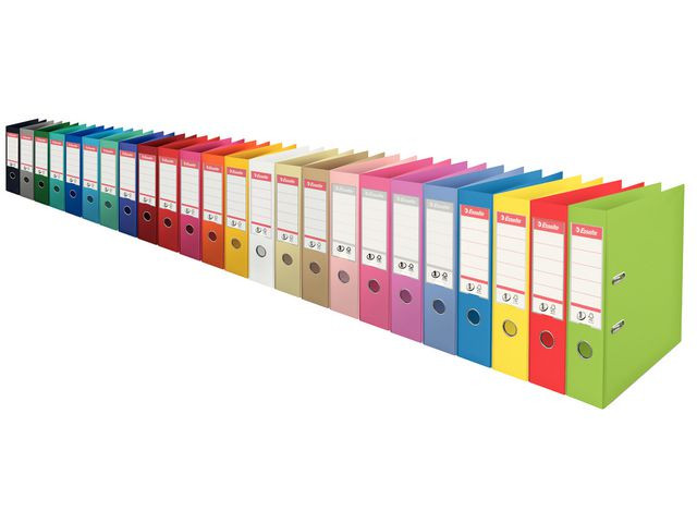 Brevordner Esselte No1 A4 75Mm Sk. Gul (10 stk)