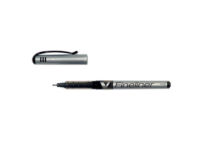BildeFiberpenn Pilot V Fineliner Sort (12 stk)