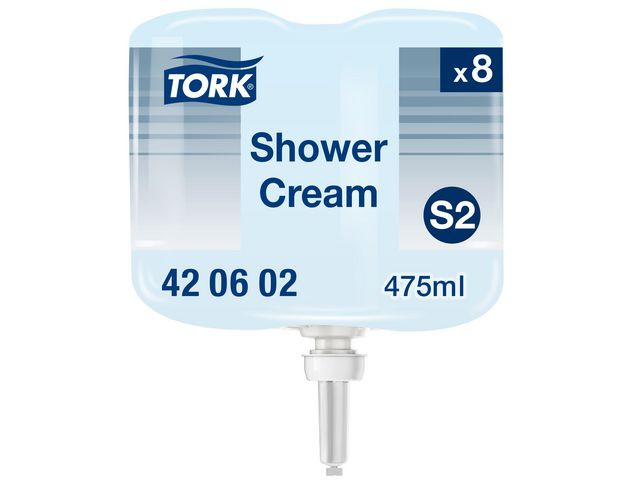 Dusjsåpe Tork Premium Sjampo S2 475Ml (8 stk)