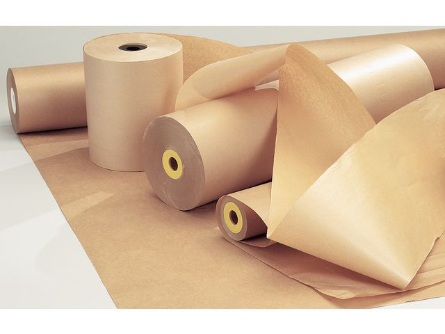 BildePapir Ubleket Kraft 60G 40Cm 5Kg/Rull (4 ruller)