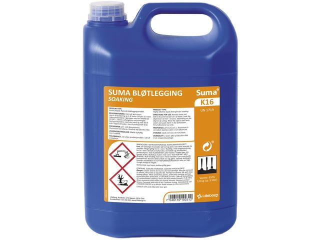 BildeBløtlegging Suma K16 5,8 Kg (3 pakker)